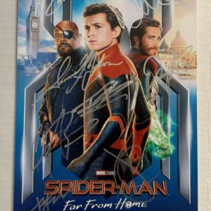 Spider-Man Far From Home cast signed autograph photo Holland Prime Autographs - Top Celebrity Signatures Celebrity Signatures