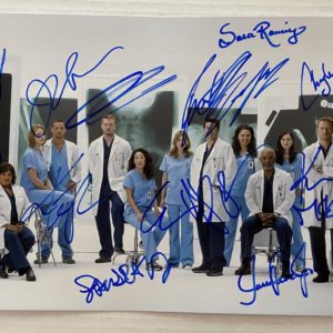 Grey’s Anatomy cast signed autographed photo Ellen Pompeo Prime Autographs - Top Celebrity Signatures Celebrity Signatures