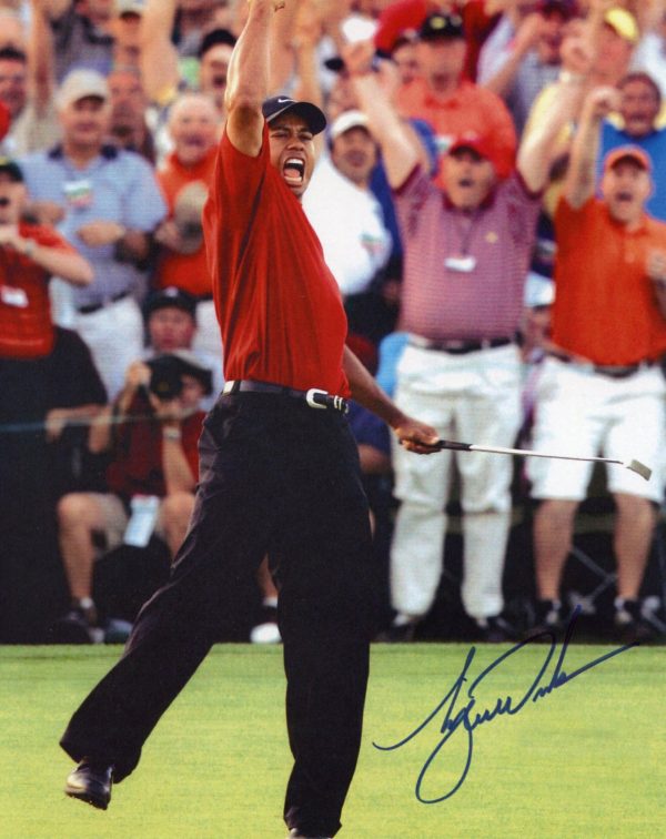 Tiger Woods signed autographed 8×12 photo auto SP authentic Prime Autographs - Top Celebrity Signatures Celebrity Signatures