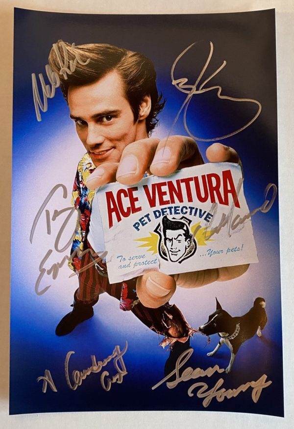 Ace Ventura Pet Detective cast signed autographed photo Cox Prime Autographs - Top Celebrity Signatures Celebrity Signatures