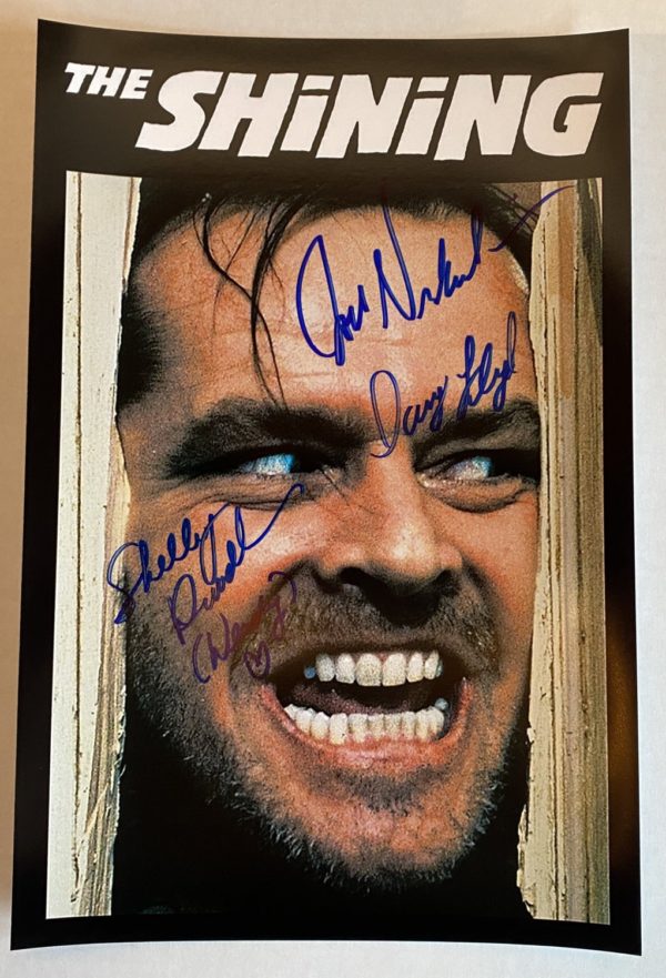 The Shining cast signed autographed photo Jack Nicholson Prime Autographs - Top Celebrity Signatures Celebrity Signatures