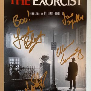 The Exorcist cast signed autographed 8×12 photo Linda Blair Prime Autographs - Top Celebrity Signatures Celebrity Signatures