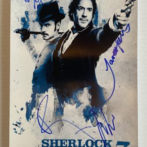 Sherlock Holmes 3 cast signed autographed photo Downey Jr. Prime Autographs - Top Celebrity Signatures Celebrity Signatures