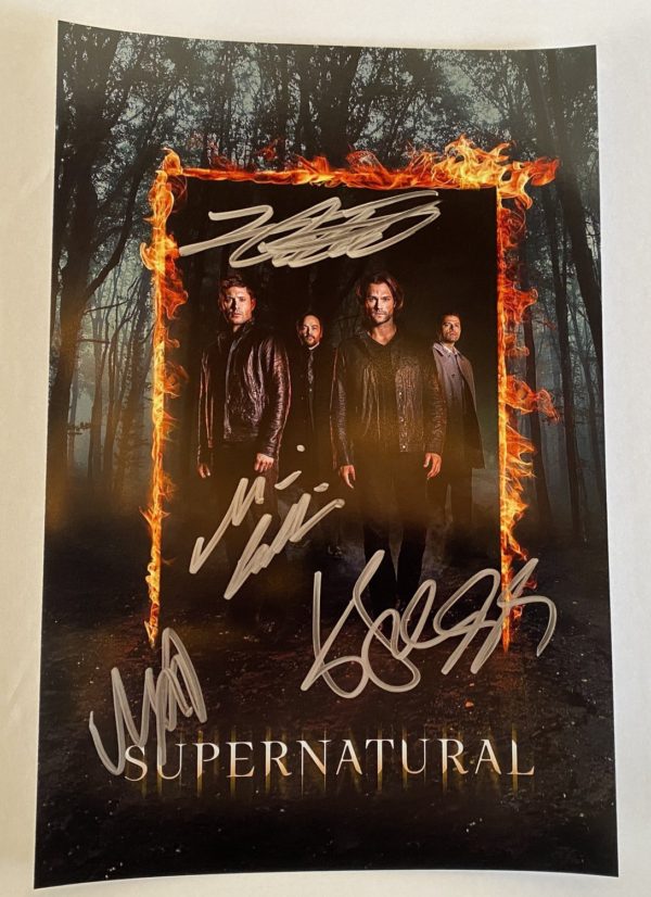 Supernatural cast signed autographed photo Jared Padalecki Prime Autographs - Top Celebrity Signatures Celebrity Signatures