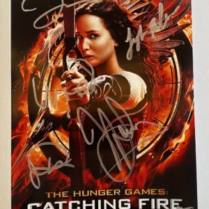 The Hunger Games: Catching Fire cast signed photo Lawrence Prime Autographs - Top Celebrity Signatures Celebrity Signatures