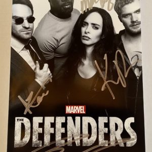 The Defenders cast signed autographed photo  Krysten Ritter Prime Autographs - Top Celebrity Signatures Celebrity Signatures