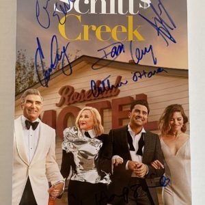 Schitt’s Creek cast signed autographed 8×12 photo Levy Prime Autographs - Top Celebrity Signatures Celebrity Signatures