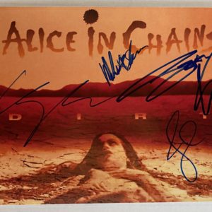 Alice in Chains Layne Staley band signed autographed 8×12 photo photograph autographs Prime Autographs - Top Celebrity Signatures Celebrity Signatures