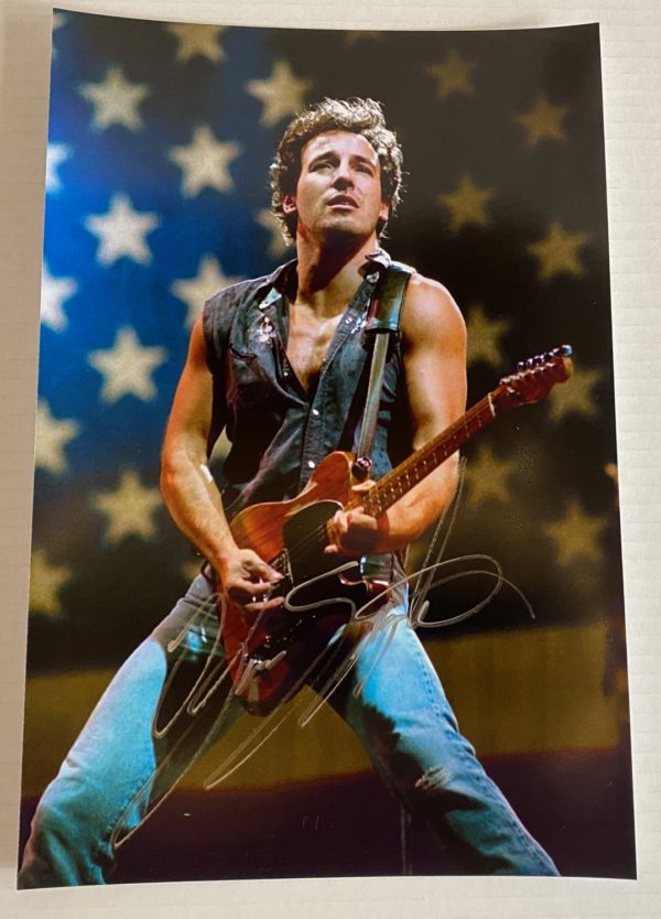 Bruce Springsteen signed autographed 8×12 photo photograph E street band autographs Prime Autographs - Top Celebrity Signatures Celebrity Signatures