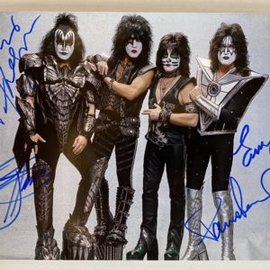 KISS band signed autographed 8×12 photo photograph Gene Simmons autographs Prime Autographs - Top Celebrity Signatures Celebrity Signatures