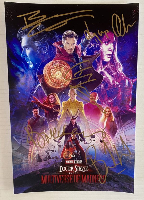 Doctor Strange in the Multiverse of Madness signed photo Prime Autographs - Top Celebrity Signatures Celebrity Signatures