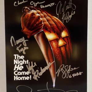 Halloween 1978 cast signed autograph 8×12 photo Curtis Prime Autographs - Top Celebrity Signatures Celebrity Signatures