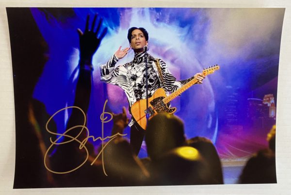 Prince Rogers Nelson signed autographed 8×12 photo photograph autographs Prime Autographs - Top Celebrity Signatures Celebrity Signatures