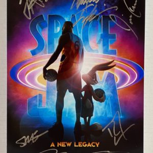 Space Jam A New Legacy cast signed autographed 8×12 photo Prime Autographs - Top Celebrity Signatures Celebrity Signatures