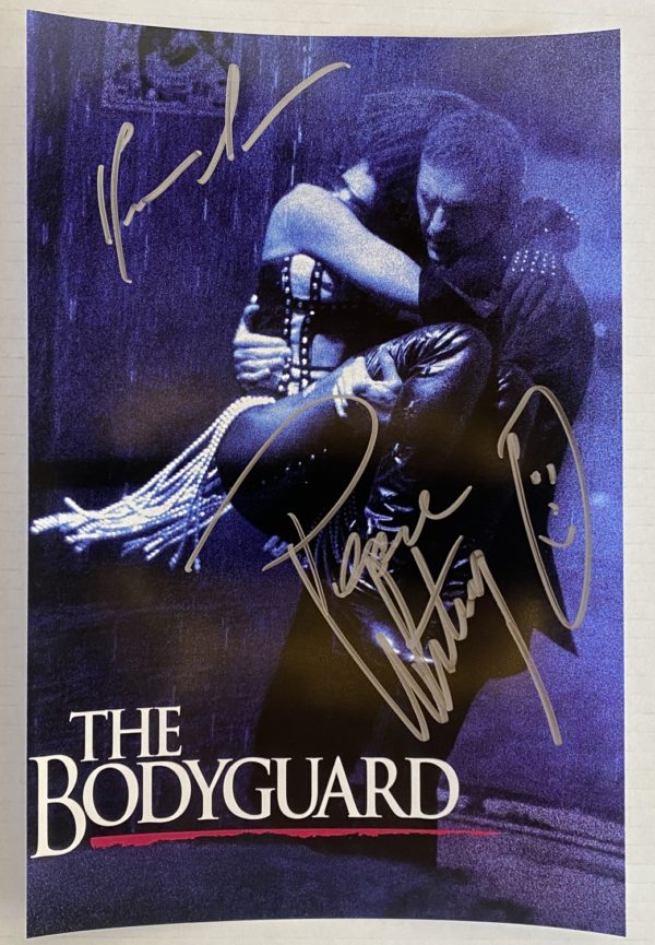 The Bodyguard Houston Costner signed autographed 8×12 photo Prime Autographs - Top Celebrity Signatures Celebrity Signatures