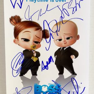 The Boss Baby Family Business cast signed autograph photo Prime Autographs - Top Celebrity Signatures Celebrity Signatures