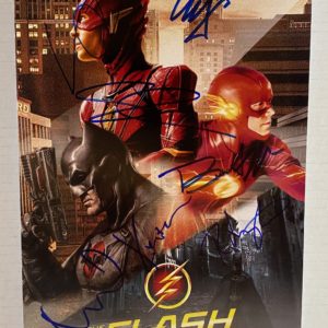 The Flash cast signed autographed 8×12 photo Miller Affleck Prime Autographs - Top Celebrity Signatures Celebrity Signatures