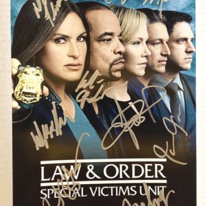 Law and Order Special Victims Unit cast signed photo Hargitay Prime Autographs - Top Celebrity Signatures Celebrity Signatures