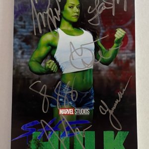 She-Hulk cast signed autographed 8×12 photo Maslany Ruffalo Prime Autographs - Top Celebrity Signatures Celebrity Signatures