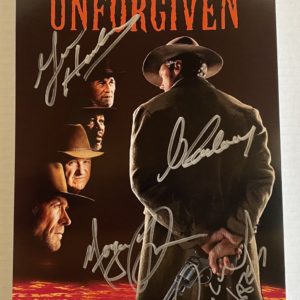 Unforgiven cast signed autographed 8×12 photo Eastwood Prime Autographs - Top Celebrity Signatures Celebrity Signatures