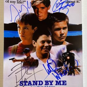 Stand By Me cast signed autograph 8×12 photo Phoenix Wheaton Prime Autographs - Top Celebrity Signatures Celebrity Signatures