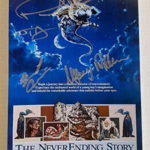 The NeverEnding Story cast signed autograph 8×12 photo Prime Autographs - Top Celebrity Signatures Celebrity Signatures