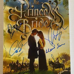 The Princess Bride cast autograph 8×12 photo Elwes Wright Prime Autographs - Top Celebrity Signatures Celebrity Signatures