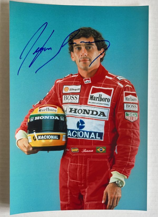 Ayrton Senna signed autographed 8×12 photograph Grand Prix Prime Autographs - Top Celebrity Signatures Celebrity Signatures