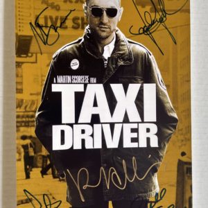 Taxi Driver cast autograph 8×12 photo Robert De Niro Foster Prime Autographs - Top Celebrity Signatures Celebrity Signatures