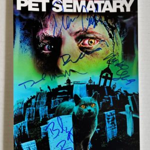 Pet Sematary 1989 cast autograph 8×12 photo Midkiff Crosby Prime Autographs - Top Celebrity Signatures Celebrity Signatures