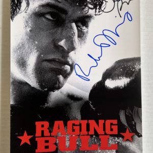 Raging Bull cast autograph 8×12 photo Robert De Niro Pesci Prime Autographs - Top Celebrity Signatures Celebrity Signatures