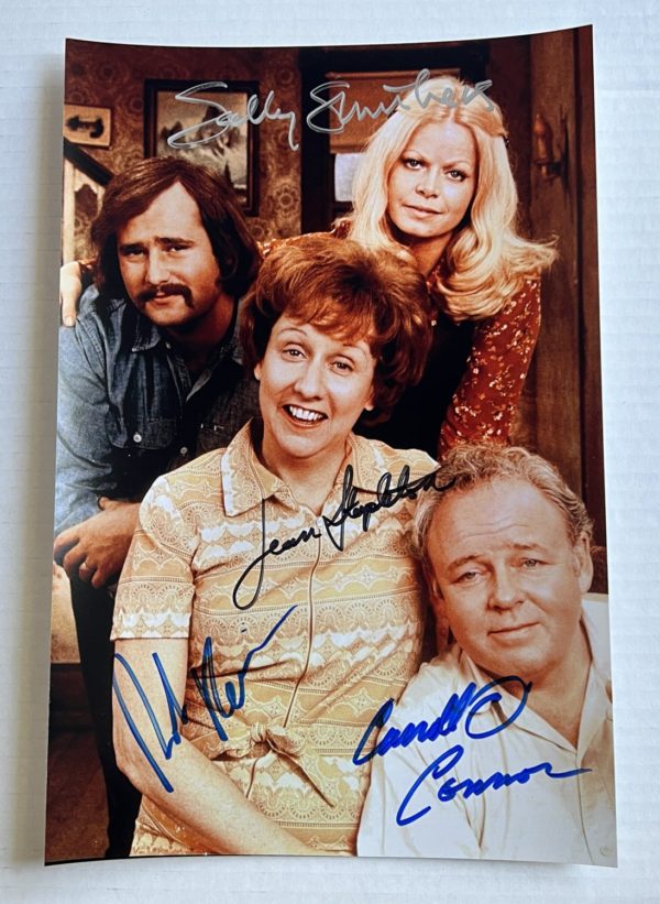 All in the Family cast signed autographed photo O’Connor Prime Autographs - Top Celebrity Signatures Celebrity Signatures