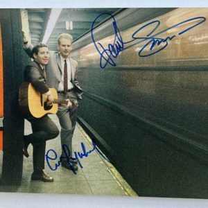 Simon & Garfunkel band signed autographed 8×12 photo Paul Art autographs dual Prime Autographs - Top Celebrity Signatures Celebrity Signatures