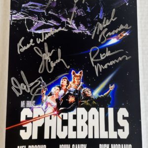 Spaceballs cast autograph 8×12 photo Candy Moranis Brooks Prime Autographs - Top Celebrity Signatures Celebrity Signatures