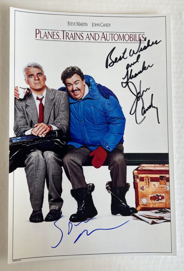 Planes, Trains and Automobiles cast autographed 8×12 Candy Prime Autographs - Top Celebrity Signatures Celebrity Signatures