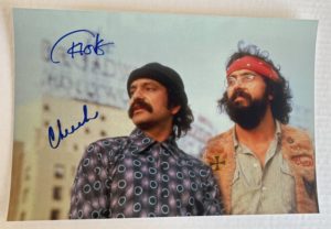 Cheech and Chong Up in Smoke cast signed autograph 8x12
