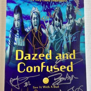 Dazed and Confused cast autograph 8×12 photo McConaughey Prime Autographs - Top Celebrity Signatures Celebrity Signatures