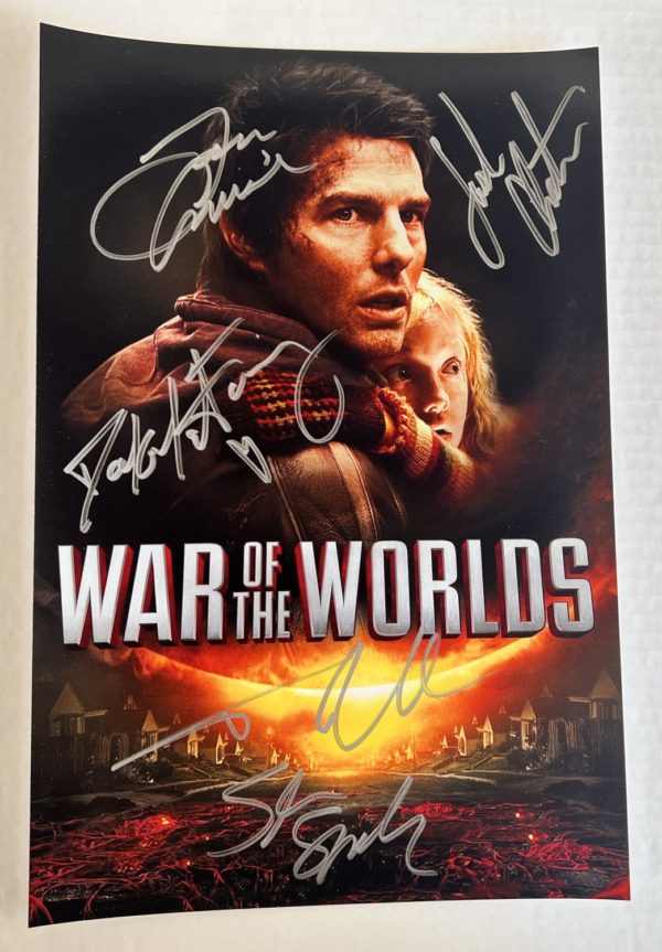 War of the Worlds cast autographed 8×12 photo Cruise Fanning Prime Autographs - Top Celebrity Signatures Celebrity Signatures