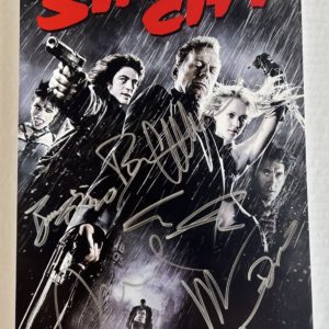 Sin City cast autograph 8×12 photo Bruce Willis Rourke Prime Autographs - Top Celebrity Signatures Celebrity Signatures