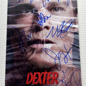 Dexter cast signed autographed 8×12 photo Hall Carpenter Prime Autographs - Top Celebrity Signatures Celebrity Signatures