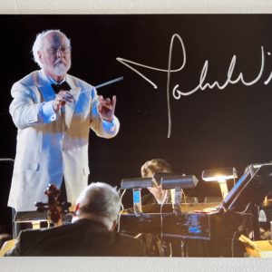 John Williams Composer signed autographed 8×12 photo JAWS Star Wars Jurassic Park Prime Autographs - Top Celebrity Signatures Celebrity Signatures