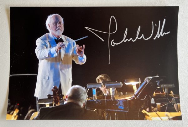 John Williams Composer signed autographed 8×12 photo JAWS Star Wars Jurassic Park Prime Autographs - Top Celebrity Signatures Celebrity Signatures