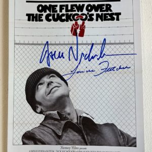 One Flew Over the Cuckoo’s Nest cast autograph Nicholson Prime Autographs - Top Celebrity Signatures Celebrity Signatures