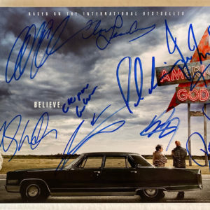 American Gods cast signed 8×12 photo Whittle McShane Prime Autographs - Top Celebrity Signatures Celebrity Signatures