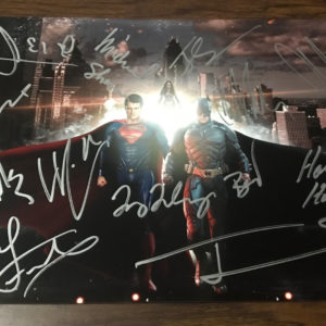 Batman Vs Superman cast signed autographed photo Ben Affleck Prime Autographs - Top Celebrity Signatures Celebrity Signatures
