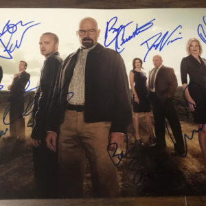 Breaking Bad cast signed autographed photo Bryan Cranston Prime Autographs - Top Celebrity Signatures Celebrity Signatures