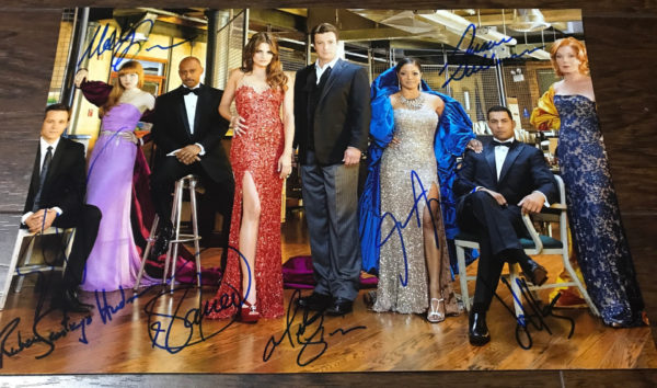 CASTLE cast signed autographed 8×12 photo Stana Katic Prime Autographs - Top Celebrity Signatures Celebrity Signatures