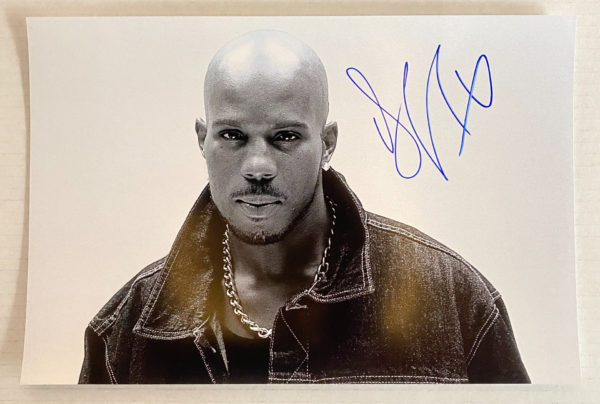 DMX Earl Simmons signed autographed 8×12 photo photograph autographs for sale RAP HIP HOP Prime Autographs - Top Celebrity Signatures Celebrity Signatures