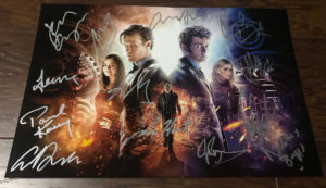 doctor who autographed signed photograph photo w1920 o
