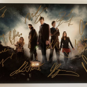 Doctor Who cast signed photo David Tennant John Hurt Smith Prime Autographs - Top Celebrity Signatures Celebrity Signatures